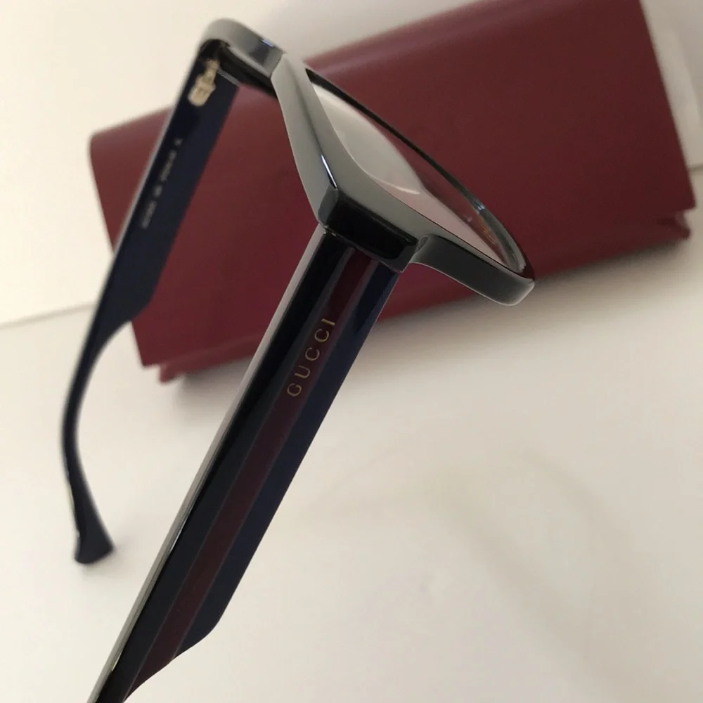Gucci GG1303O 006  Black Square Acetate Eyeglasses